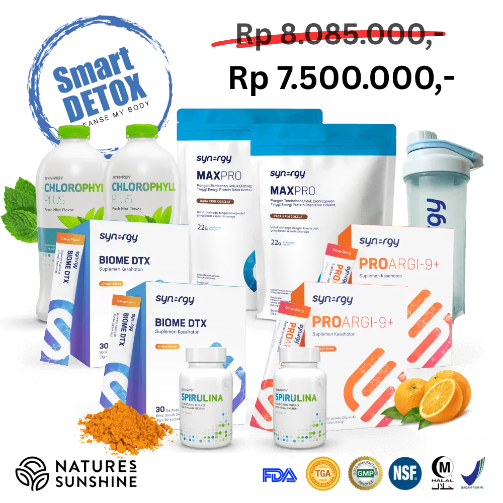 Paket Smart Detox Full Pack