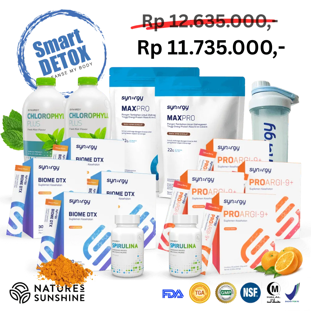 Paket Smart Detox Ultimate Pack Plus